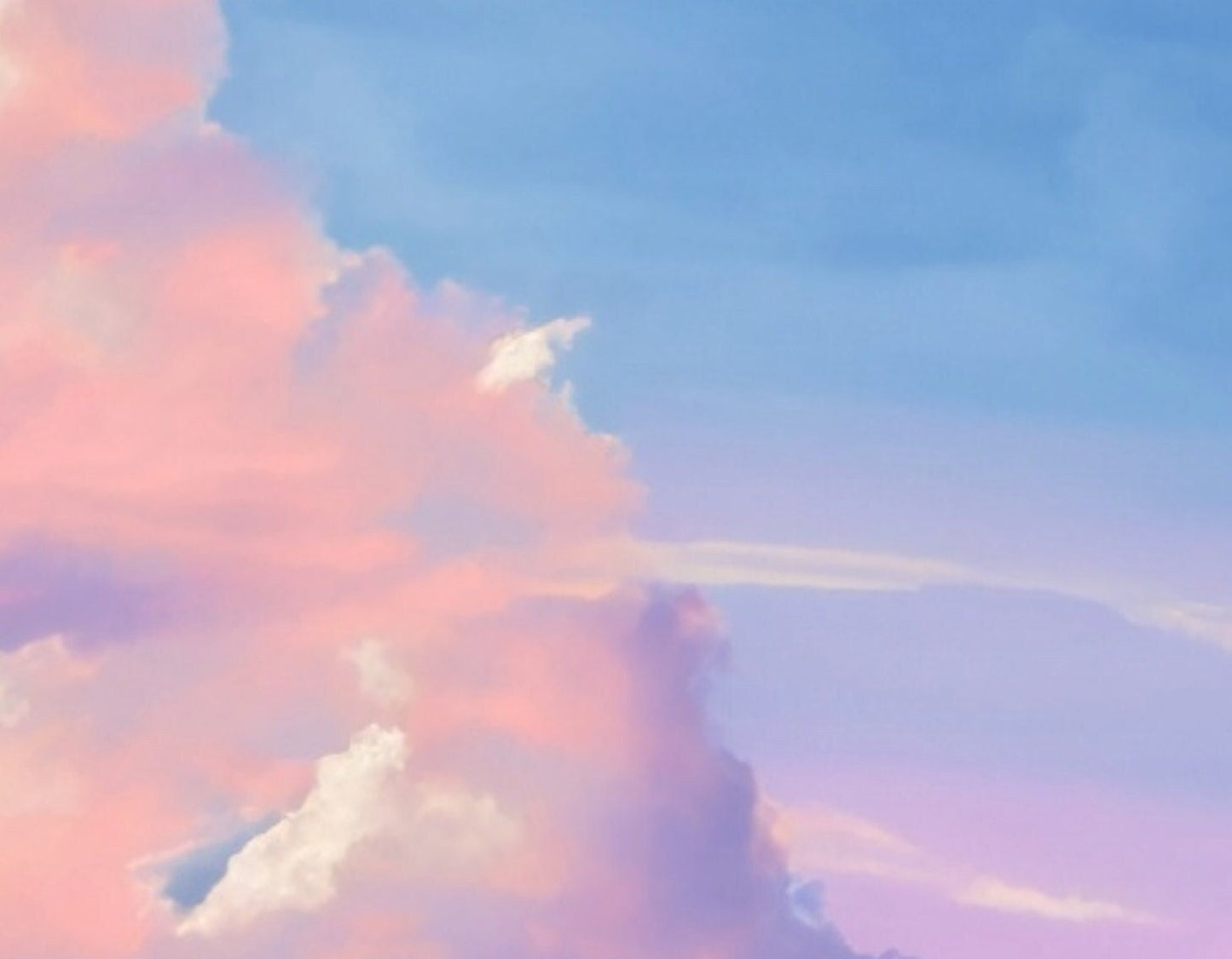 Decoupage Paper - Rice Paper for Decoupage - Pastel Color Clouds - Large Decoupage Paper for Furniture - Blue Sky
