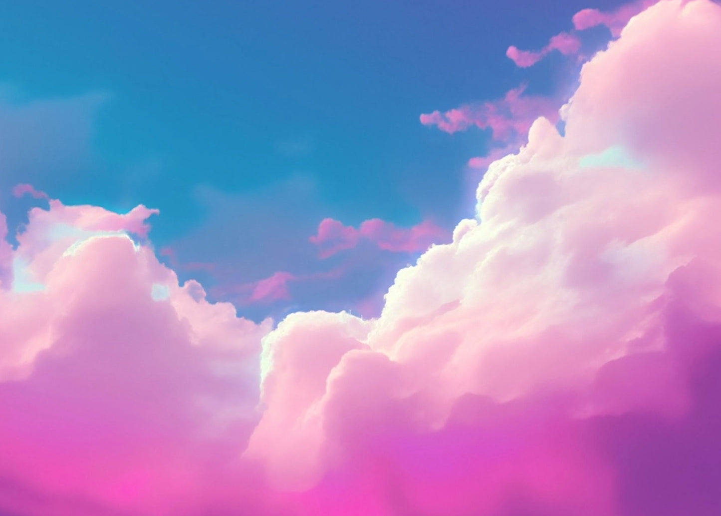 Decoupage Paper - Rice Paper for Decoupage - Pastel Color Clouds - Large Decoupage Paper for Furniture - Blue Sky