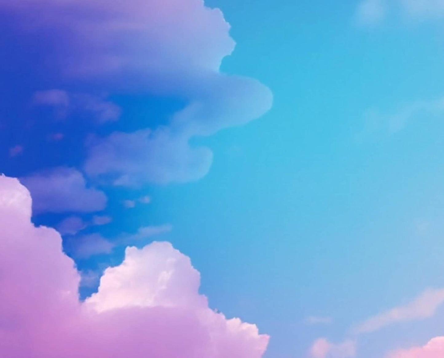 Decoupage Paper - Rice Paper for Decoupage - Pastel Color Clouds - Large Decoupage Paper for Furniture - Blue Sky