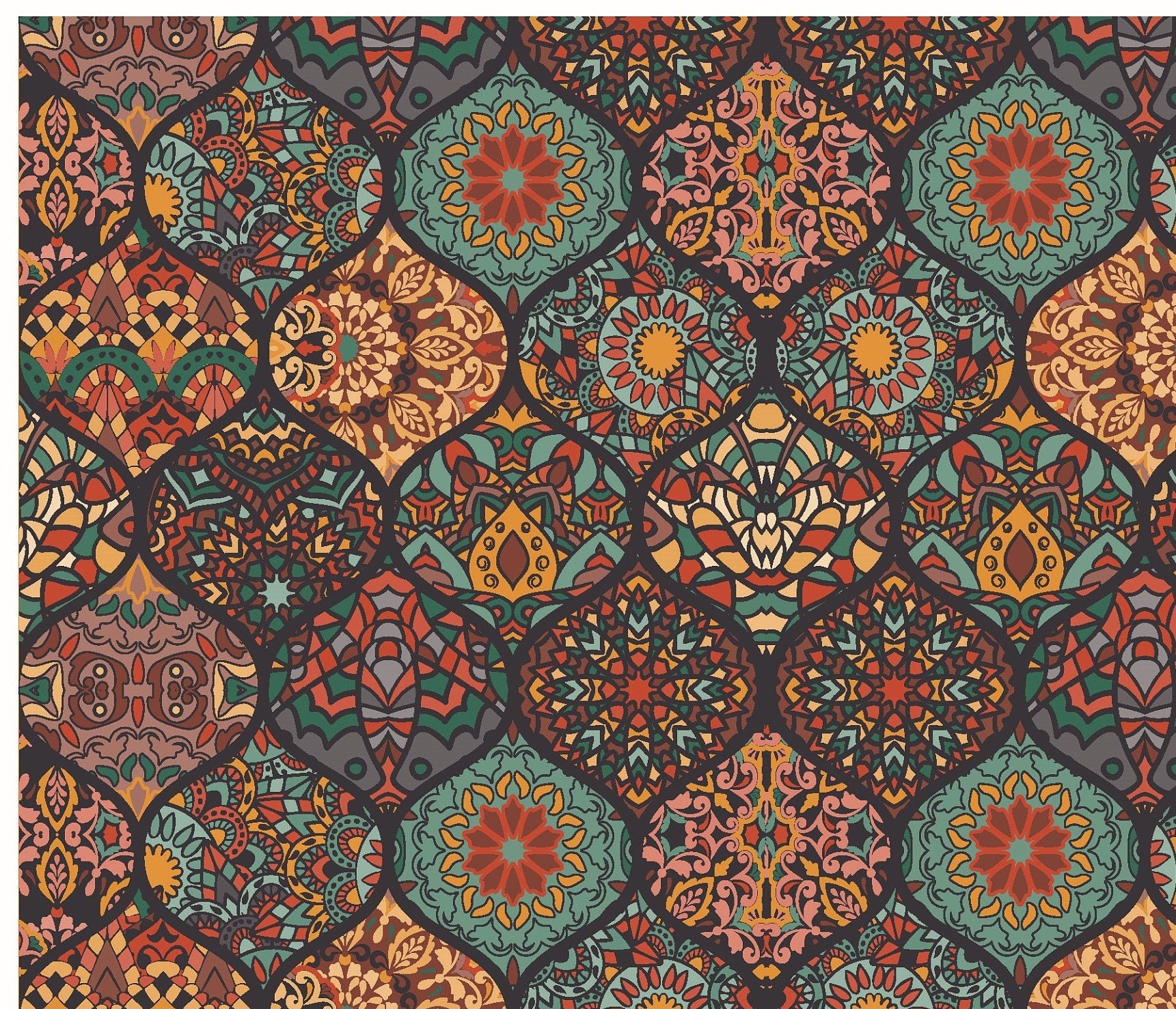 Large Decoupage for Furniture - Rice Paper - Vintage Decoupage - Floral Decoupage Paper - Authentic Pattern Tile