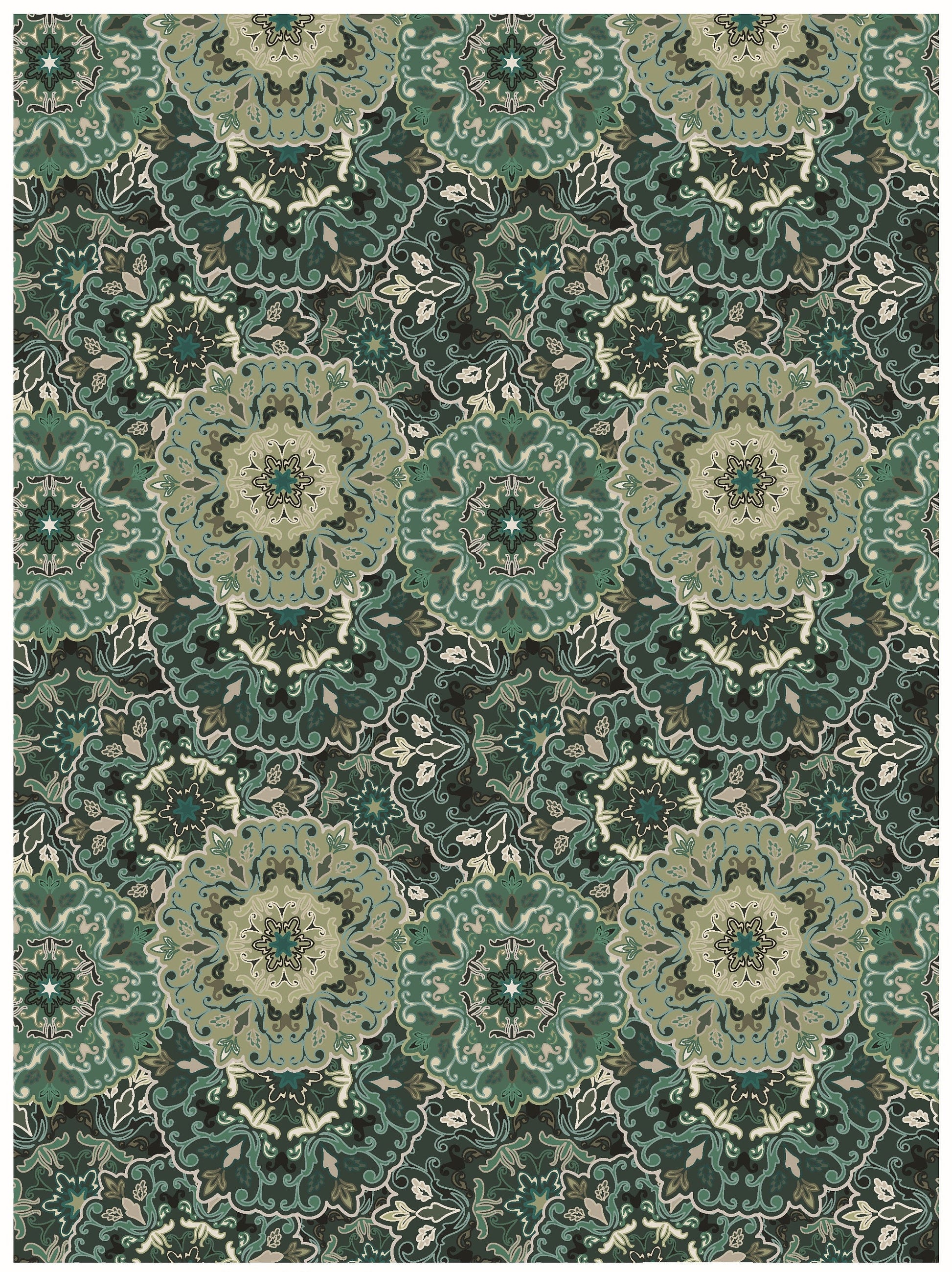 Large Decoupage for Furniture - Rice Paper - Vintage Decoupage - Floral Decoupage Paper - Authentic Pattern Tile