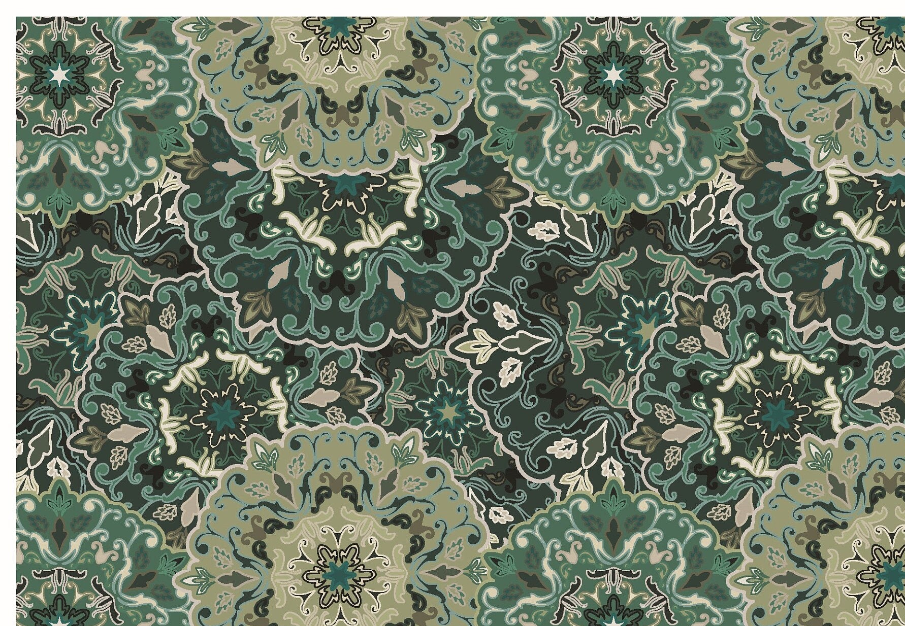 Large Decoupage for Furniture - Rice Paper - Vintage Decoupage - Floral Decoupage Paper - Authentic Pattern Tile