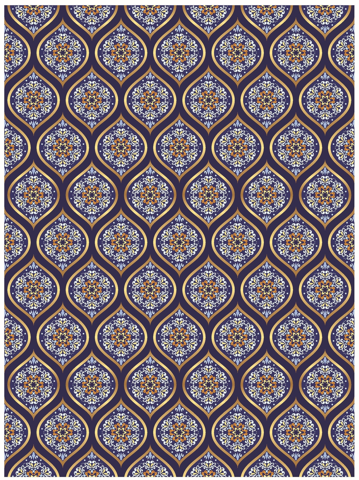 Large Decoupage for Furniture - Rice Paper - Vintage Decoupage - Floral Decoupage Paper - Authentic Pattern Tile