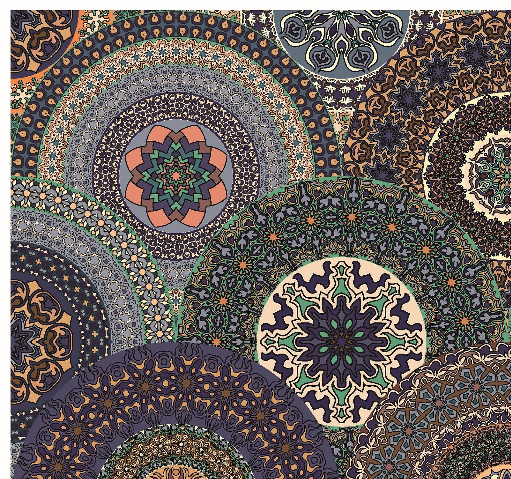Large Decoupage for Furniture - Rice Paper - Vintage Decoupage - Floral Decoupage Paper - Authentic Pattern Tile