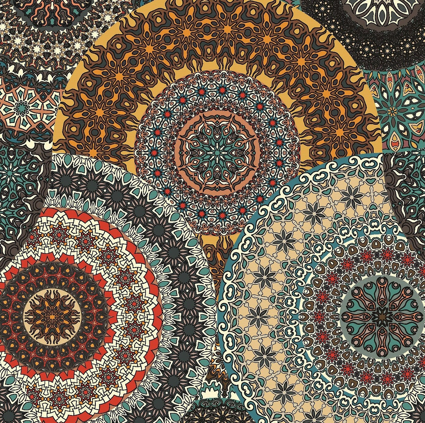 Floral Rice Paper Decoupage – Vintage Pattern Tile for Furniture