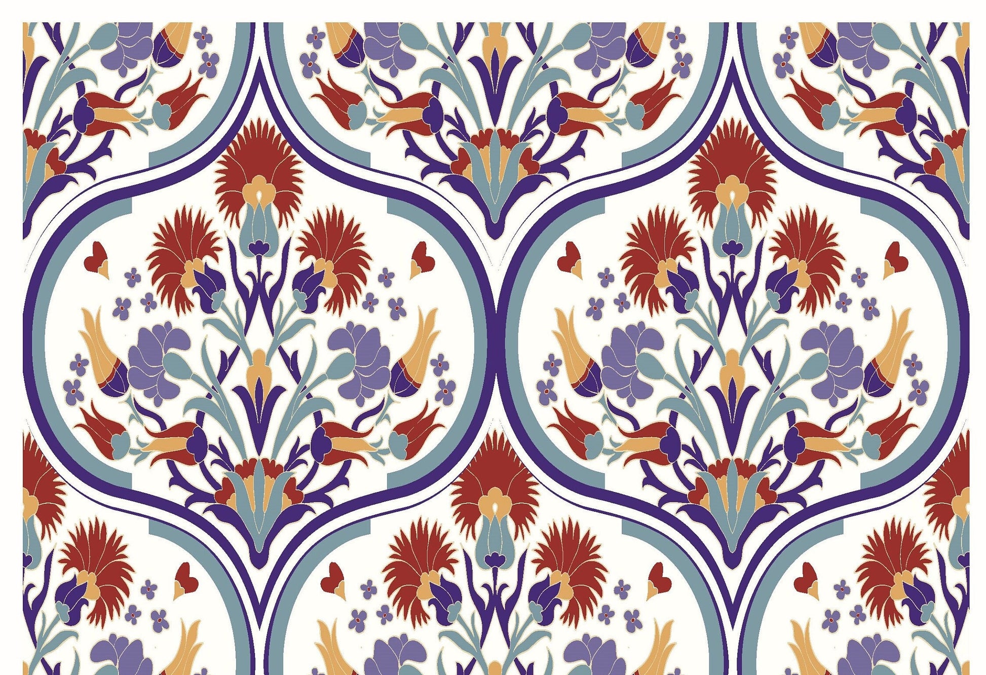 Authentic Clove Pattern - Large Decoupage for Furniture - Rice Paper - Vintage Decoupage - Floral Decoupage Paper - Tile