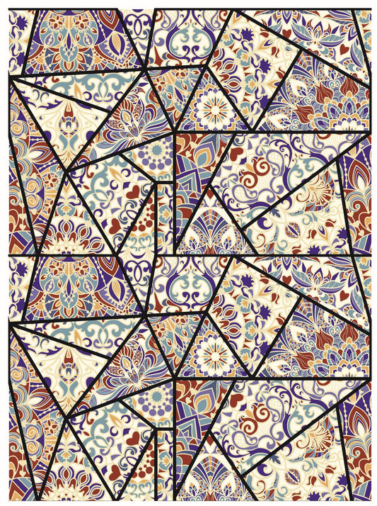 Authentic Pattern - Large Decoupage for Furniture - Rice Paper - Vintage Decoupage - Floral Decoupage Paper - Tile