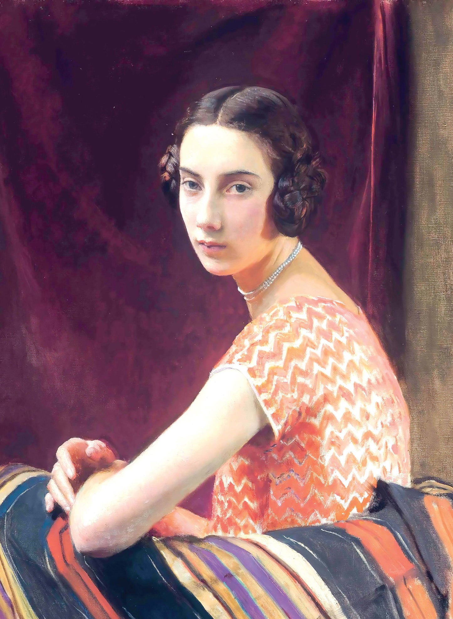 Portrait of a Woman - Large Decoupage Paper for Furniture - Vintage Decoupage - Rice Paper