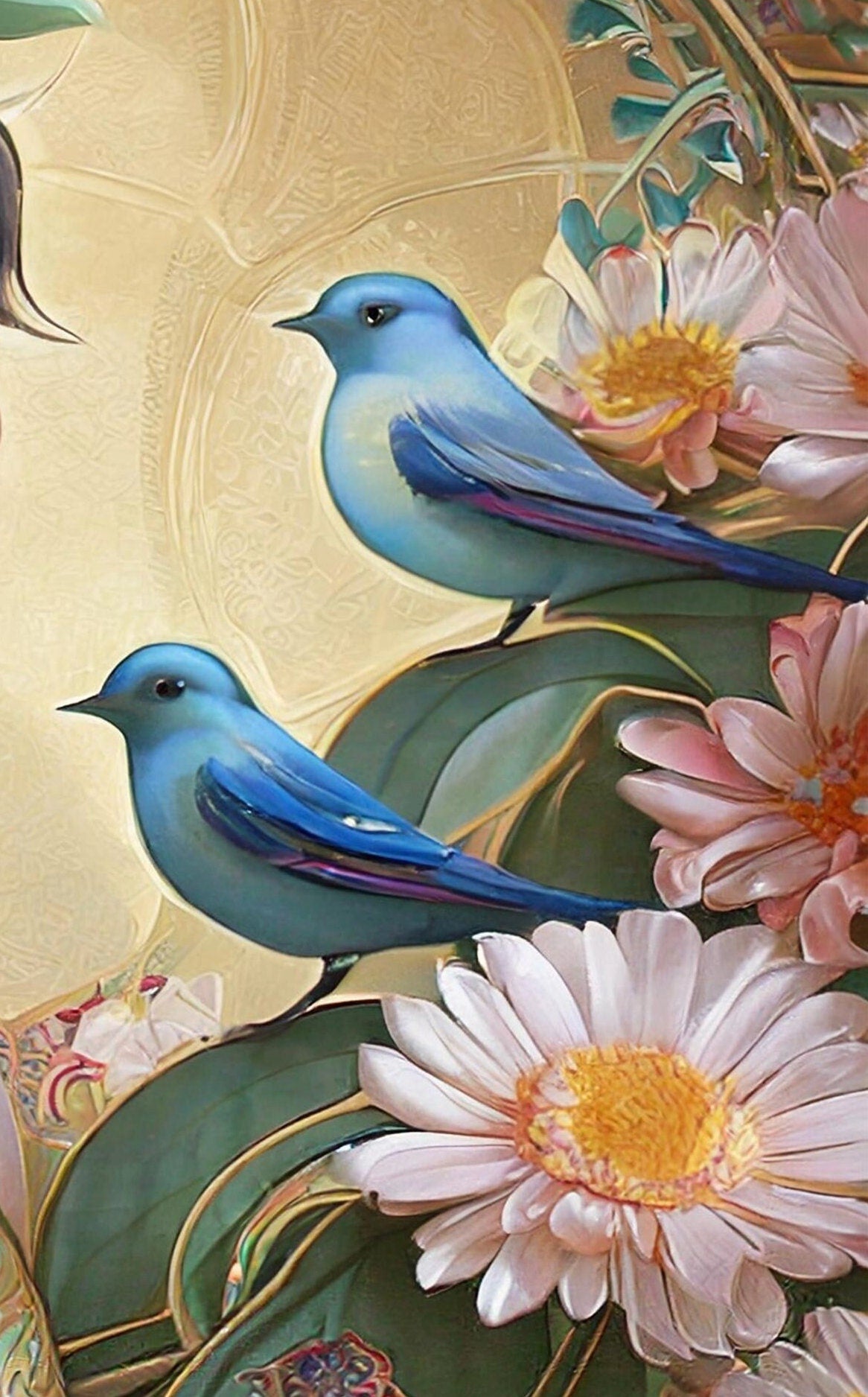 Floral Woman Rice Paper for Decoupage – Large Furniture Paper