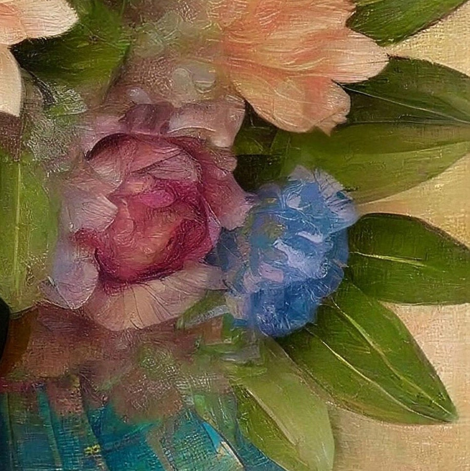 Large Decoupage Paper for Furniture - Rice Paper for Decoupage - Woman - Birds - Floral Decoupage Paper - Flowers