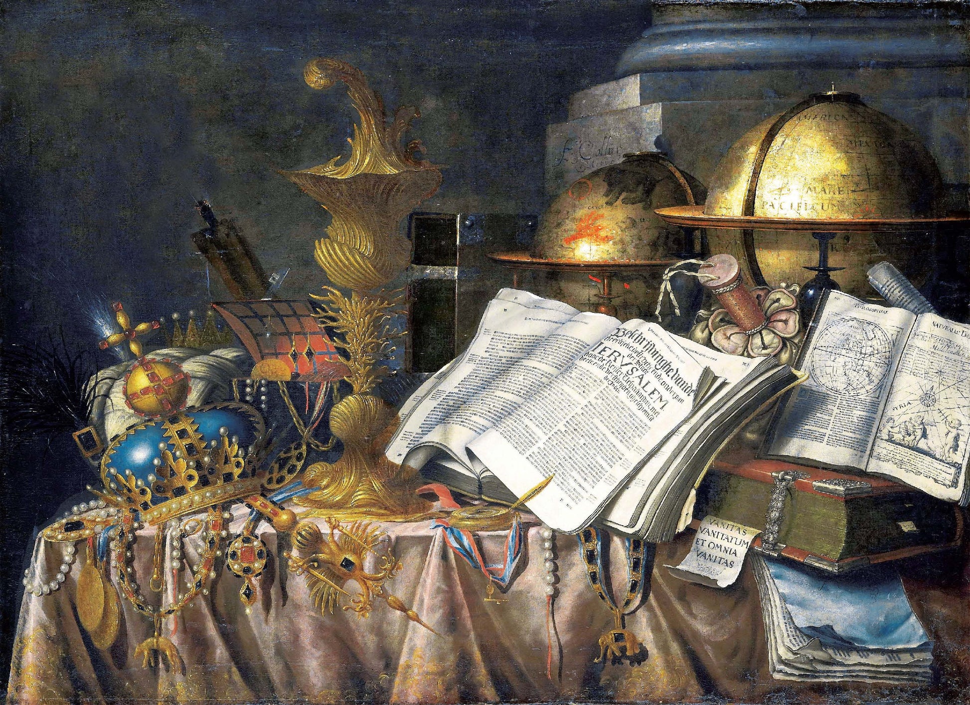 Ancient Books Atlas - Large Decoupage Paper for Furniture - Vintage Decoupage - Rice Paper - Antique Decoupage Paper