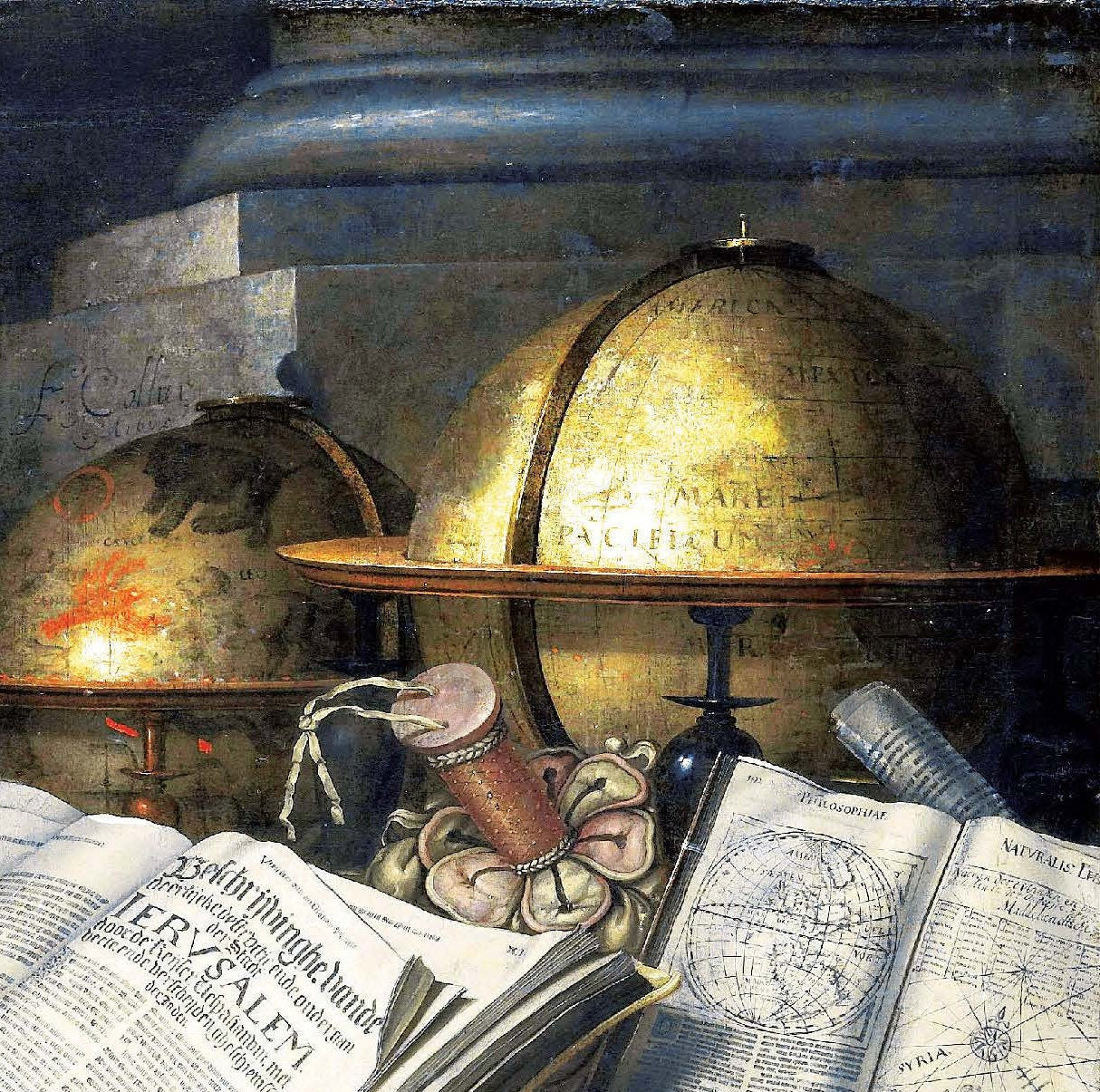 Ancient Books Atlas - Large Decoupage Paper for Furniture - Vintage Decoupage - Rice Paper - Antique Decoupage Paper
