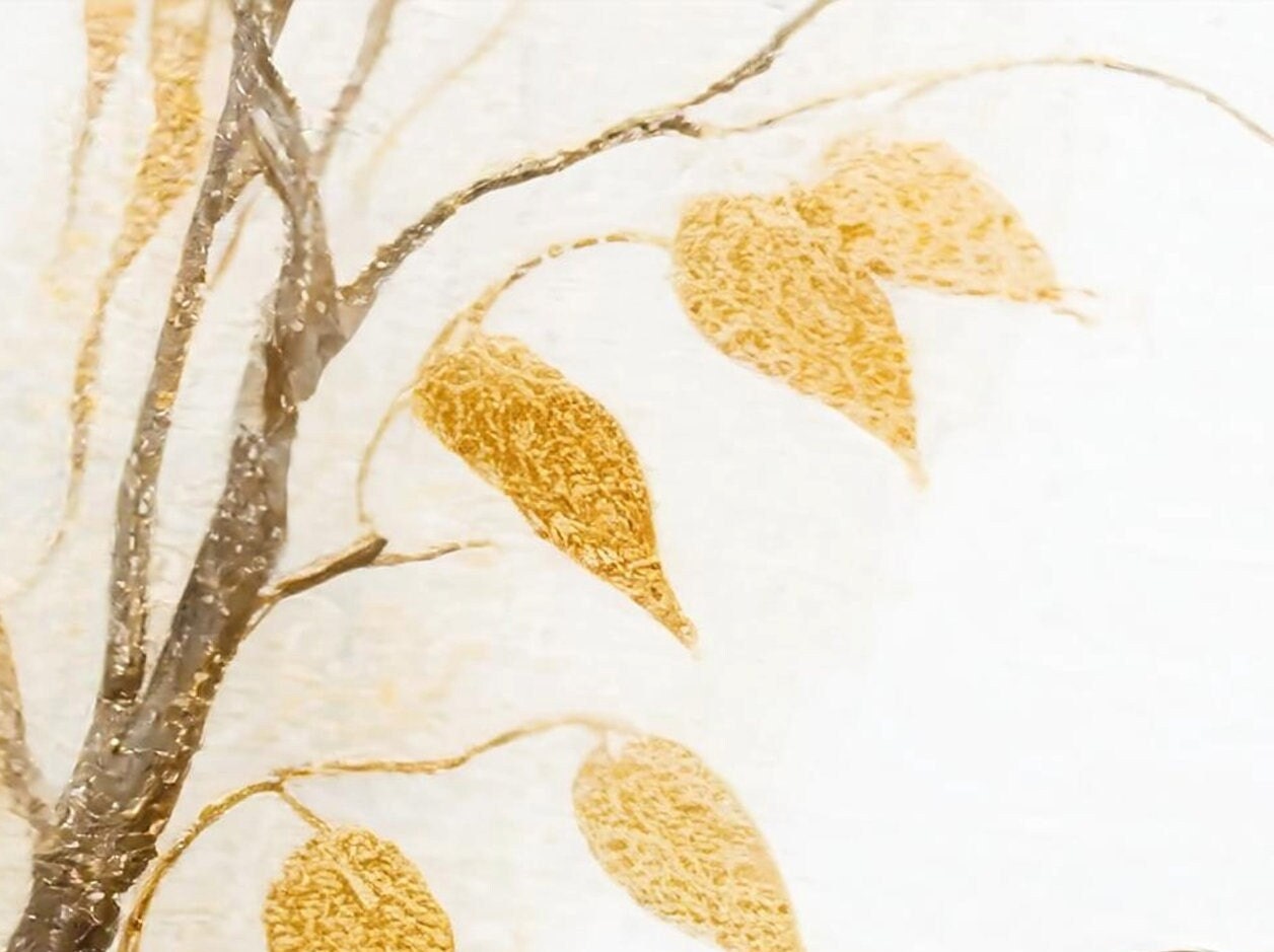 Large Decoupage Paper for Furniture - Rice Paper - Golden Autumn - Decoupage Paper - Bird Decoupage