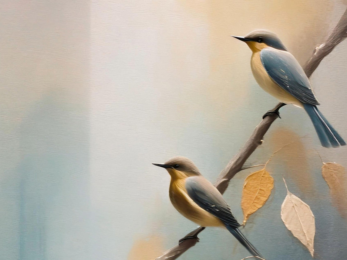 Large Decoupage Paper for Furniture - Rice Paper - Golden Autumn - Decoupage Paper - Bird Decoupage