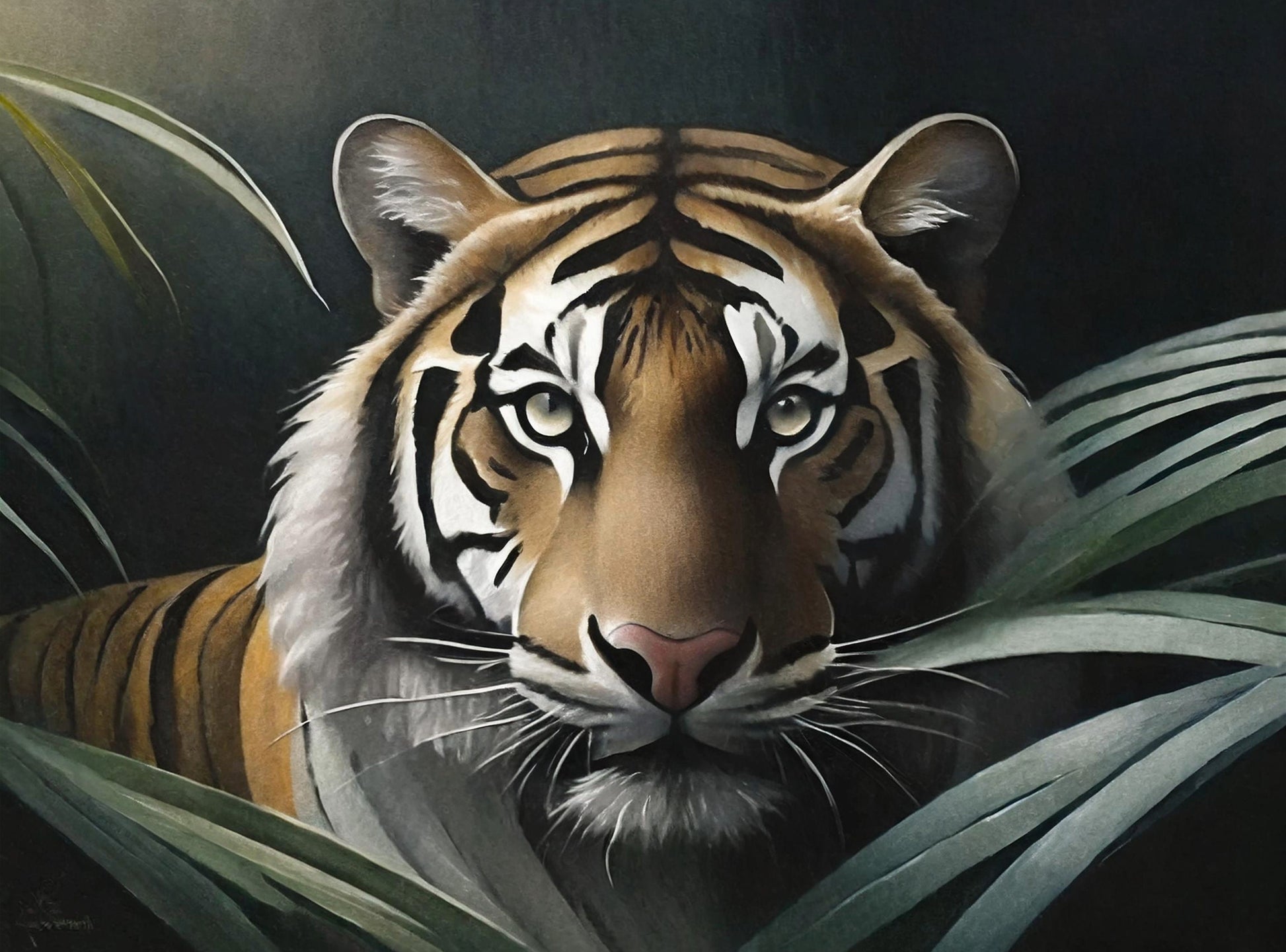 Tiger - Large Decoupage Paper for Furniture - Rice Paper - Decoupage Paper - Jungle