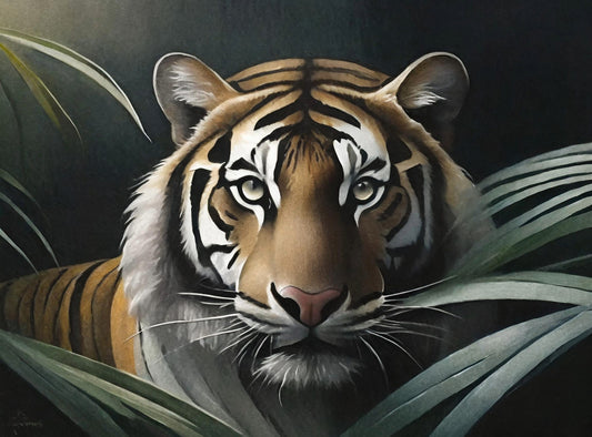 Tiger - Large Decoupage Paper for Furniture - Rice Paper - Decoupage Paper - Jungle