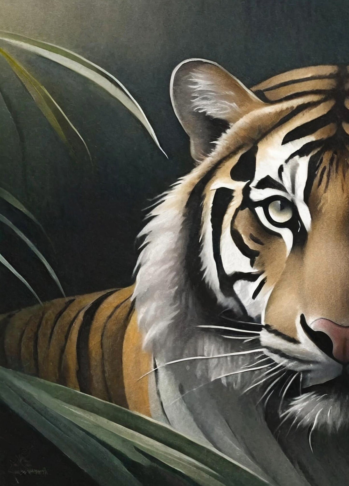 Tiger - Large Decoupage Paper for Furniture - Rice Paper - Decoupage Paper - Jungle