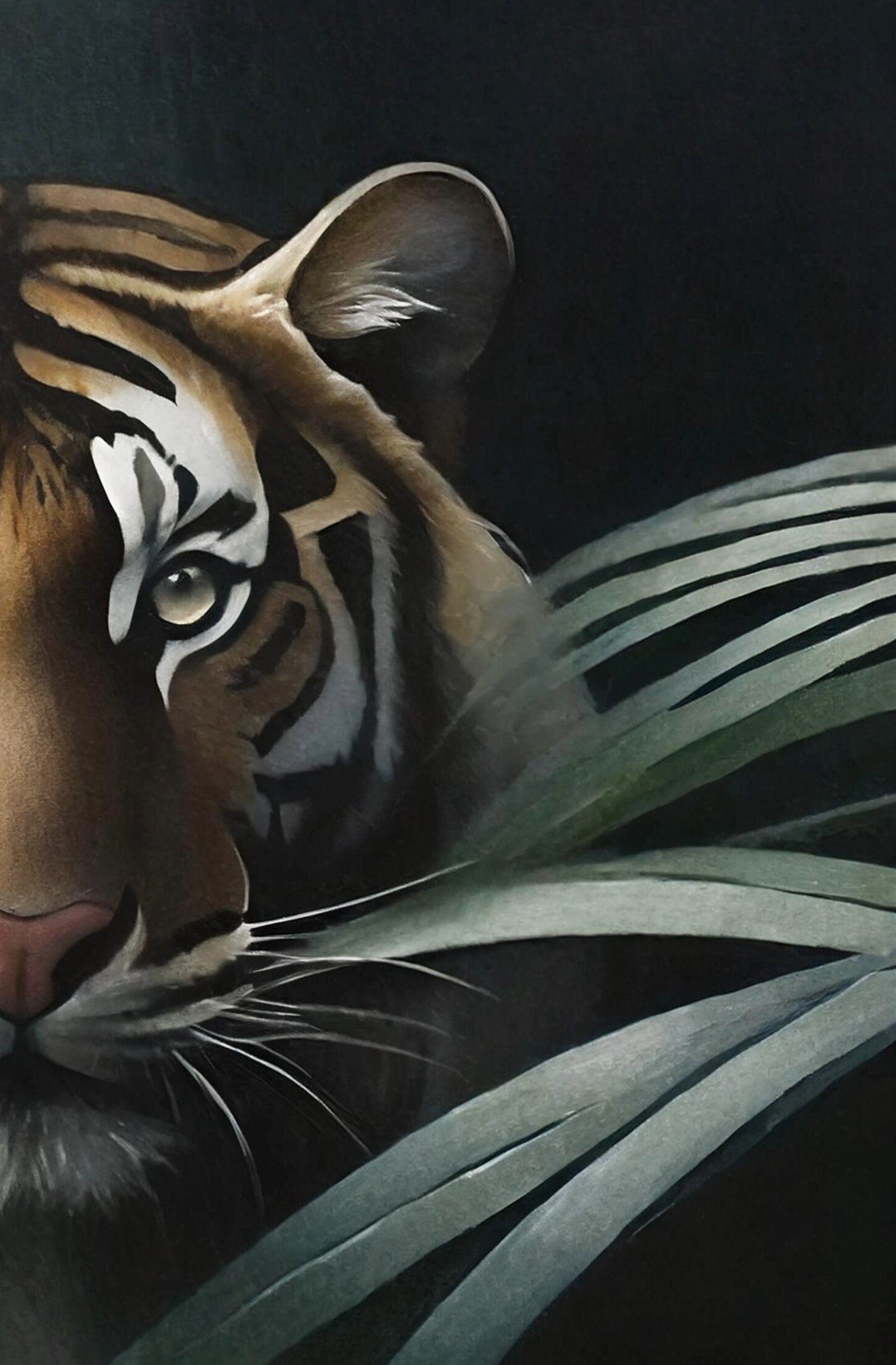 Tiger - Large Decoupage Paper for Furniture - Rice Paper - Decoupage Paper - Jungle