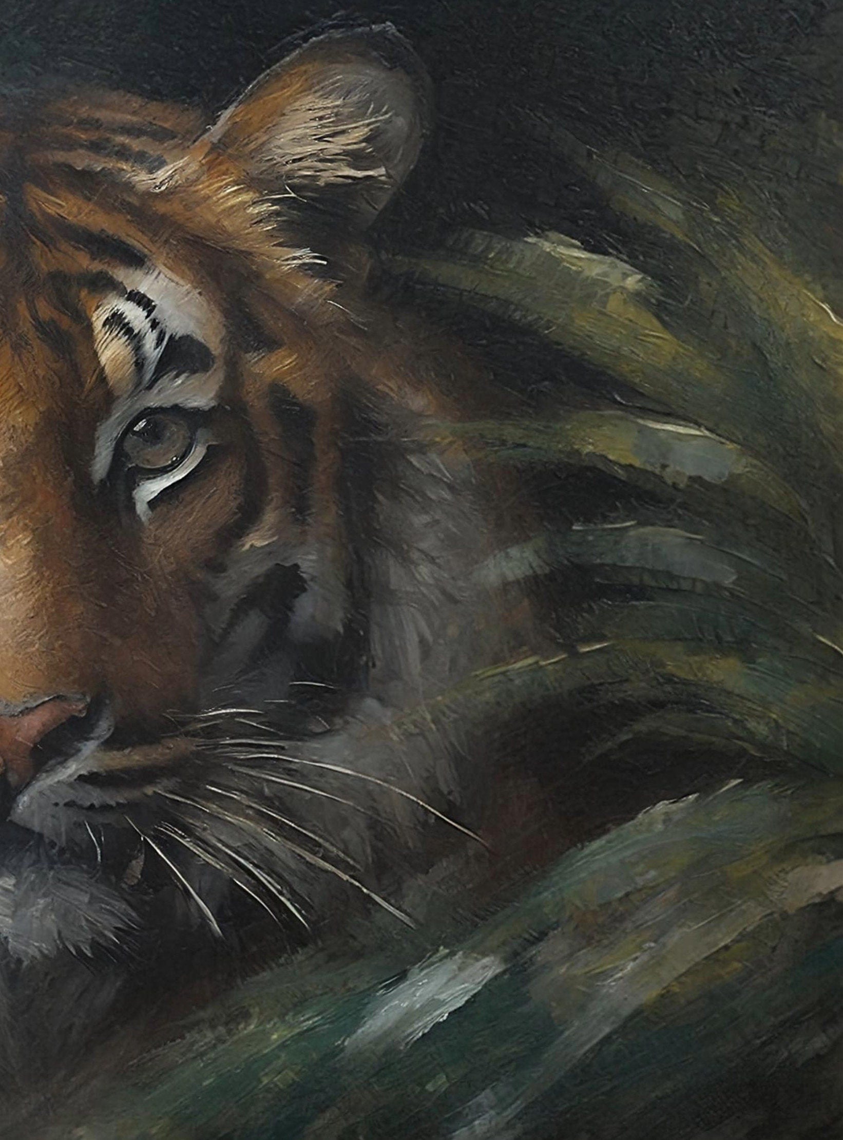 Tiger - Large Decoupage Paper for Furniture - Rice Paper - Decoupage Paper - Jungle