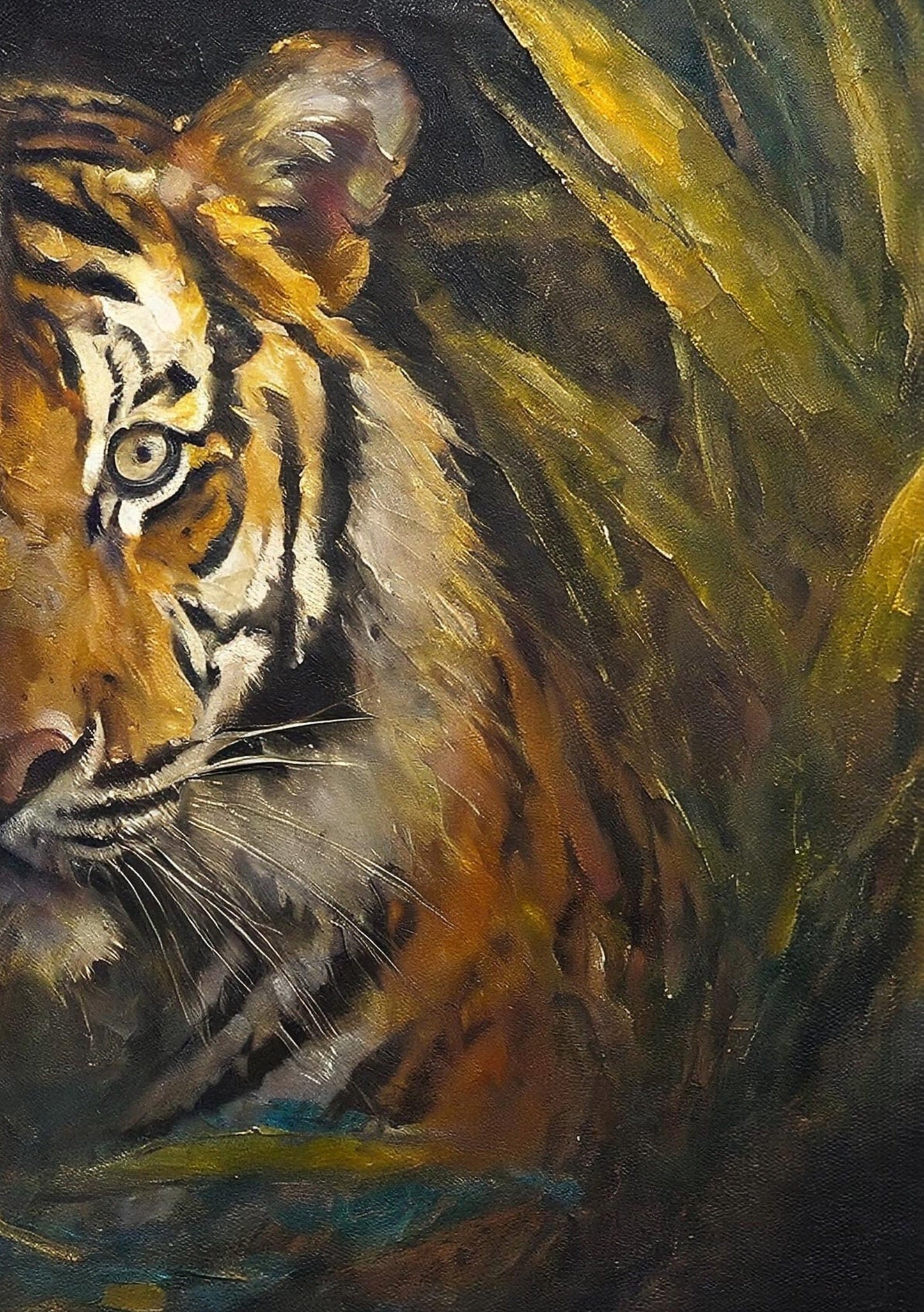 Tiger - Large Decoupage Paper for Furniture - Rice Paper - Decoupage Paper - Jungle