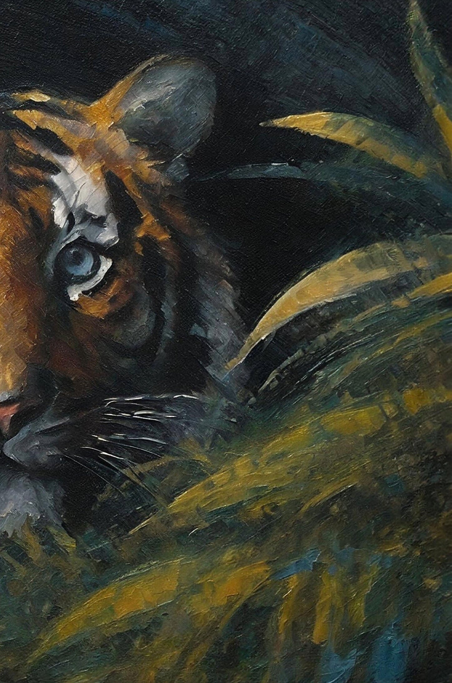 Tiger - Large Decoupage Paper for Furniture - Rice Paper - Decoupage Paper - Jungle