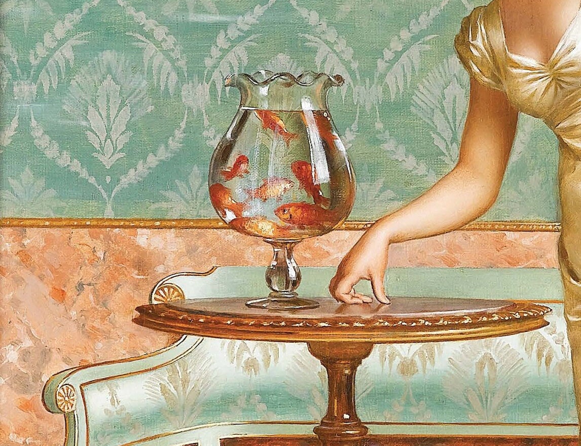 Victorian Woman - Large Decoupage Paper for Furniture - Vintage Decoupage - Rice Paper - Decoupage Paper