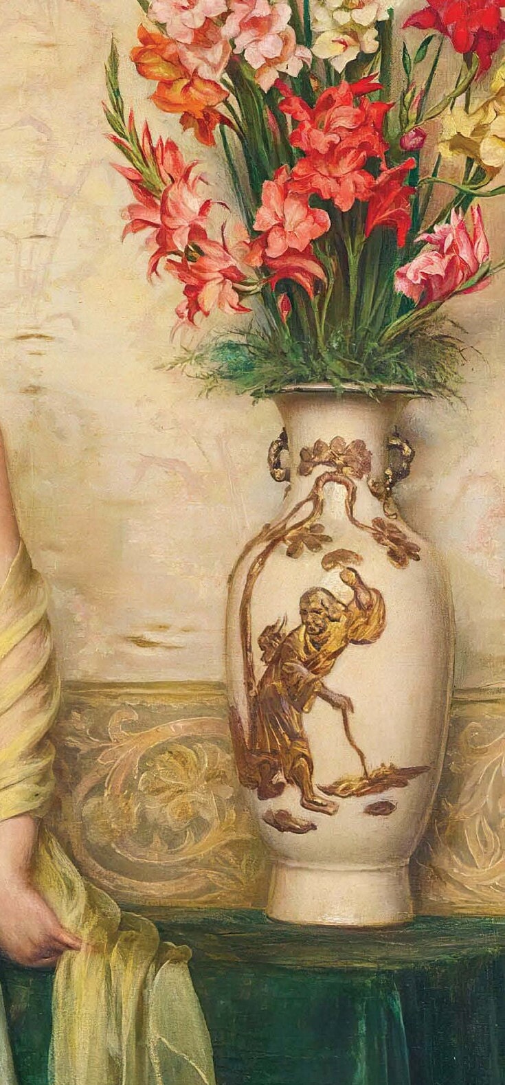Victorian Woman - Large Decoupage Paper for Furniture - Vintage Decoupage - Rice Paper - Decoupage Paper