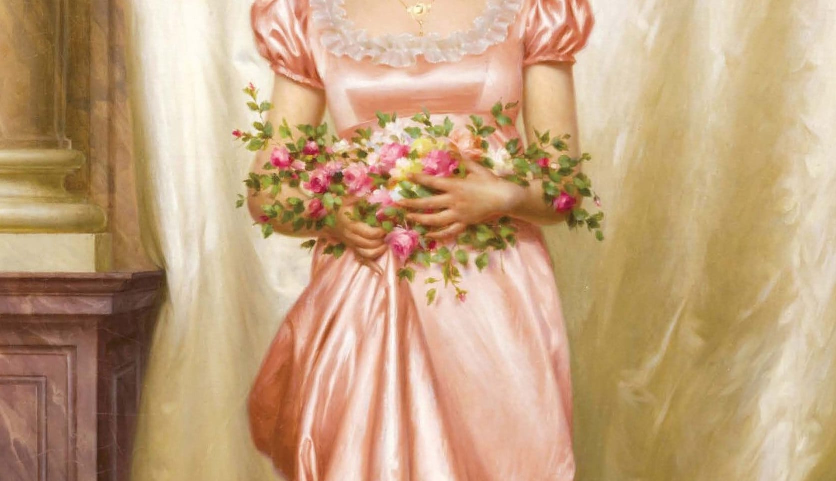 Victorian Woman - Large Decoupage Paper for Furniture - Vintage Decoupage - Rice Paper - Decoupage Paper