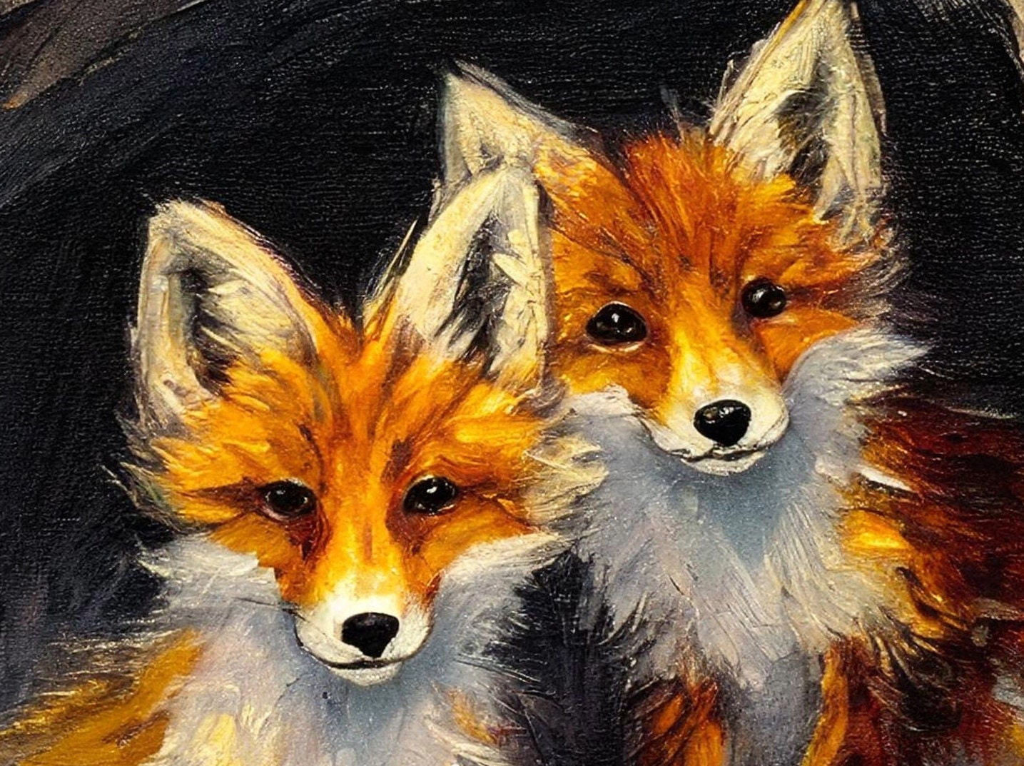 Fox - Large Decoupage Paper for Furniture - Rice Paper - Decoupage Paper