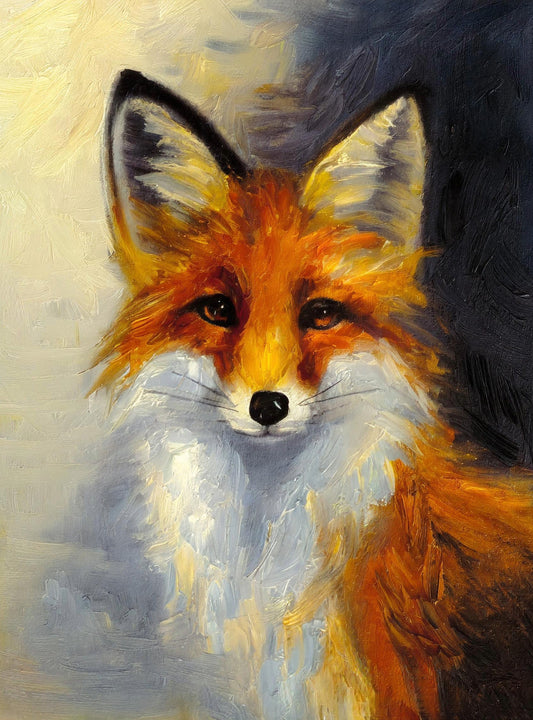 Fox - Large Decoupage Paper for Furniture - Rice Paper - Decoupage Paper