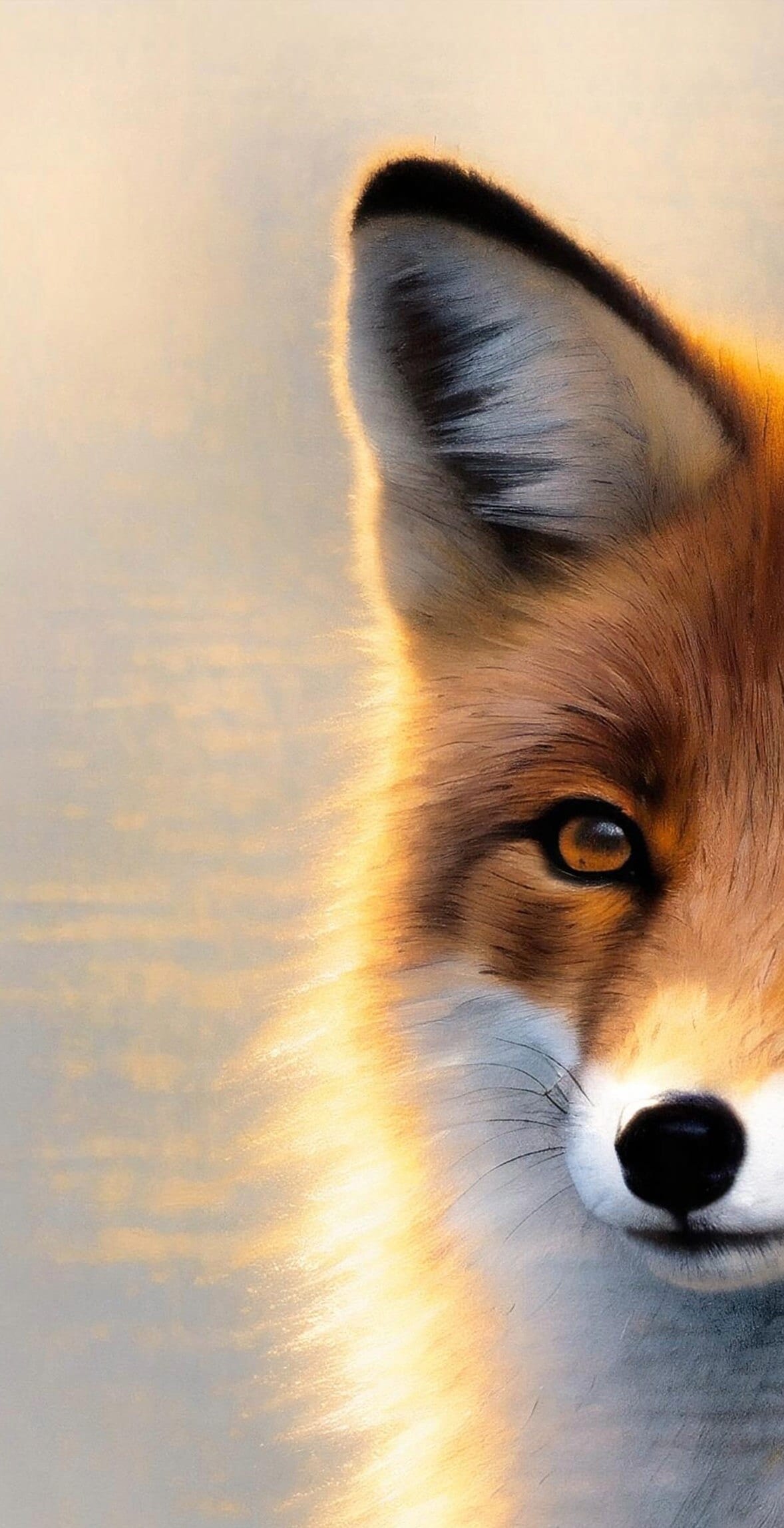 Fox - Large Decoupage Paper for Furniture - Rice Paper - Decoupage Paper