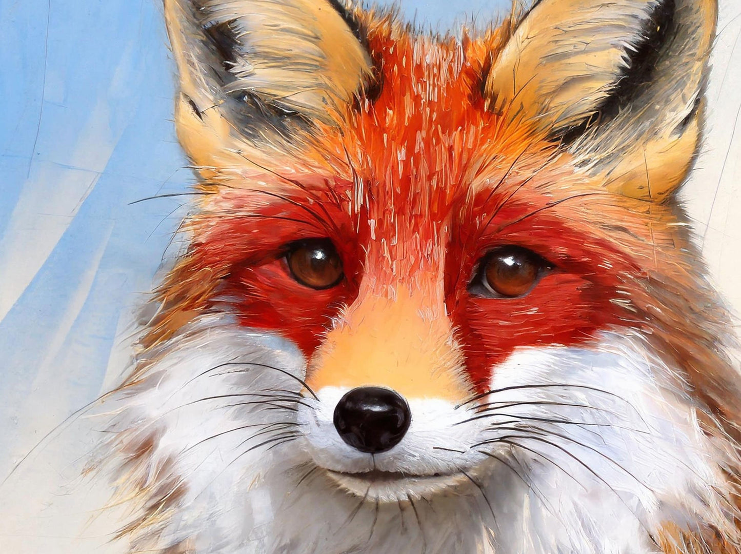 Fox - Large Decoupage Paper for Furniture - Rice Paper - Decoupage Paper
