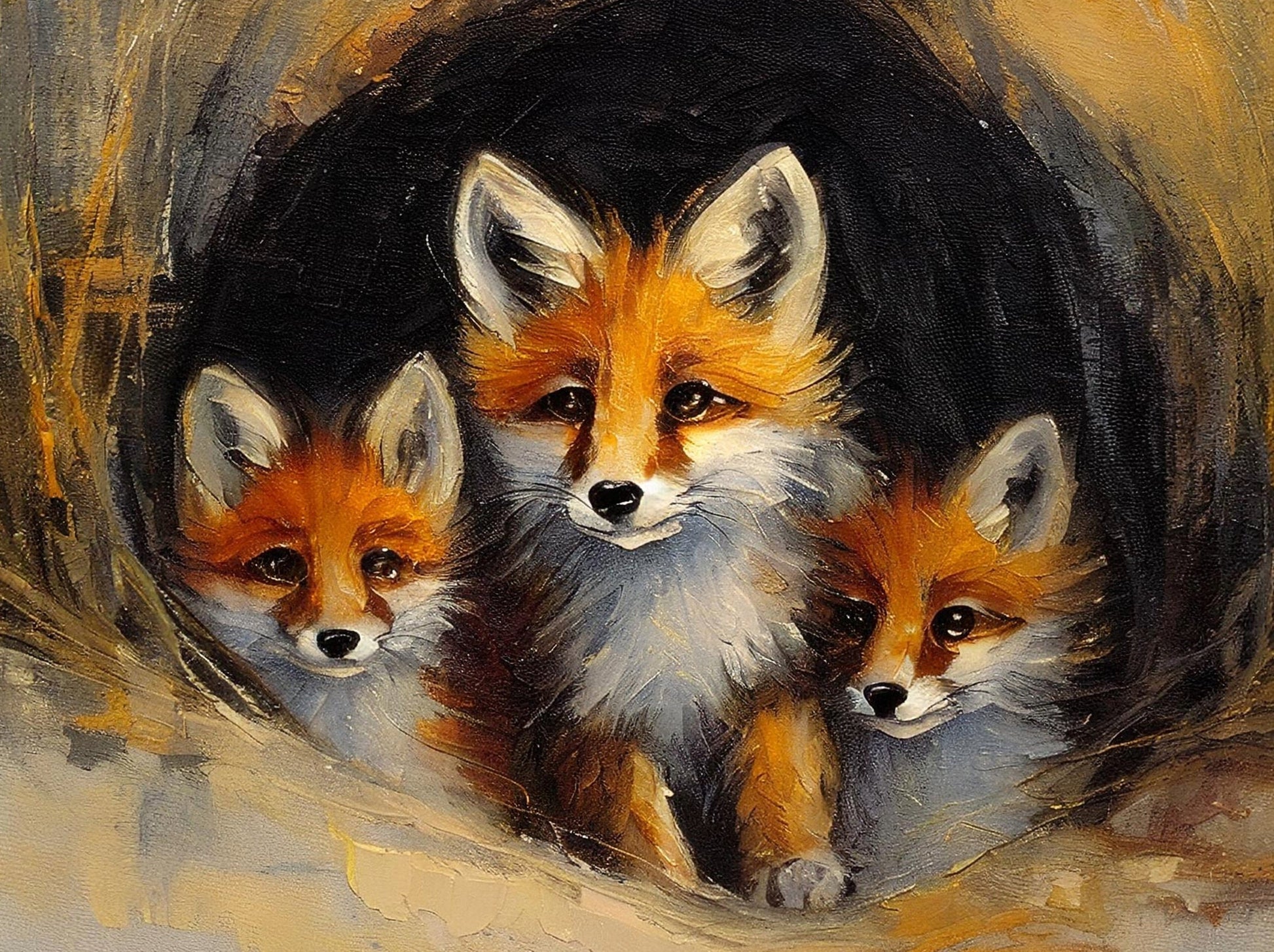 Fox - Large Decoupage Paper for Furniture - Rice Paper - Decoupage Paper