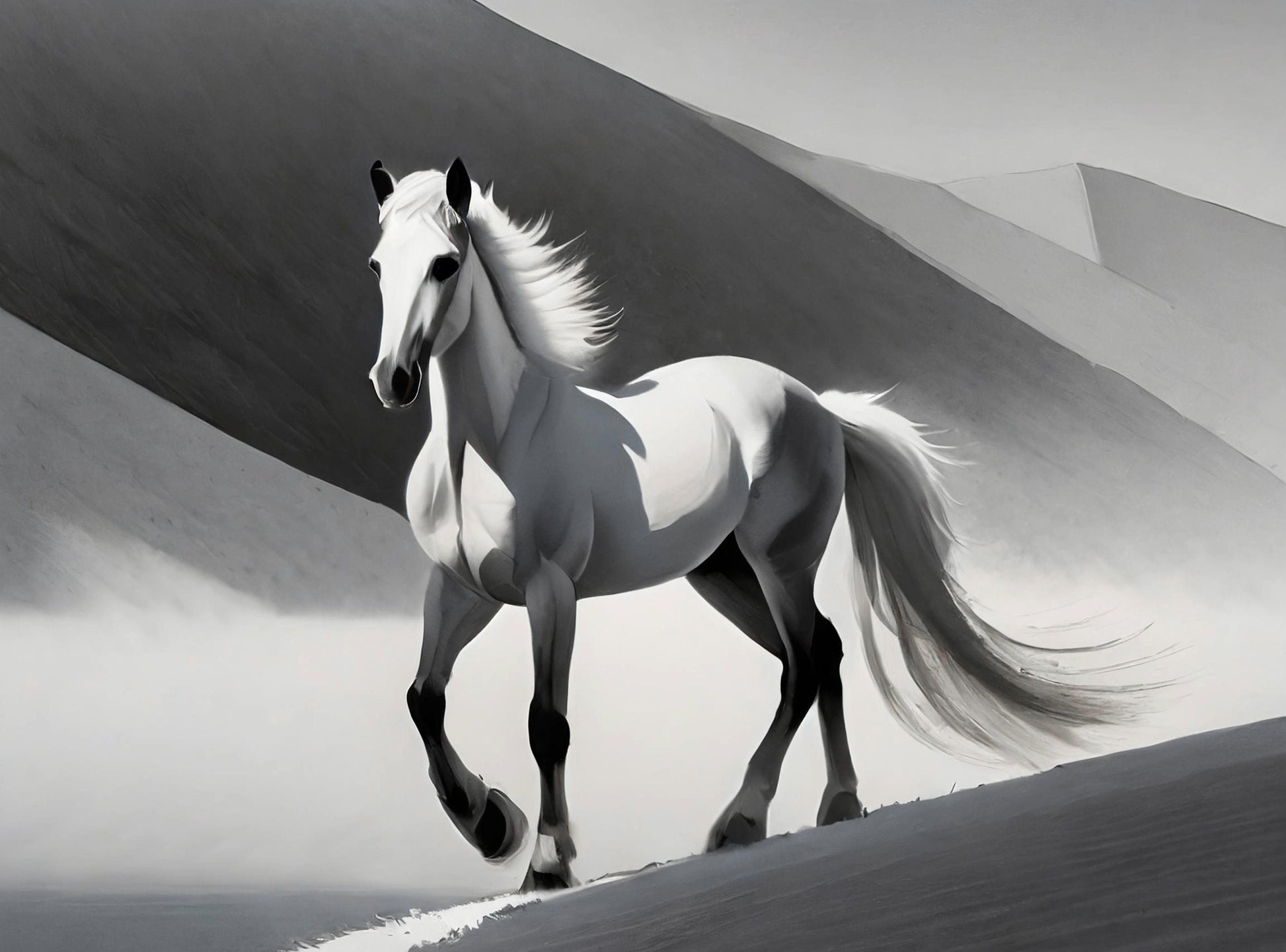 white horse rice paper