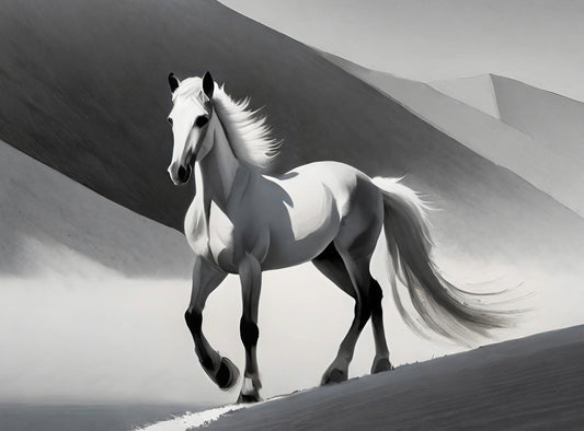 white horse rice paper