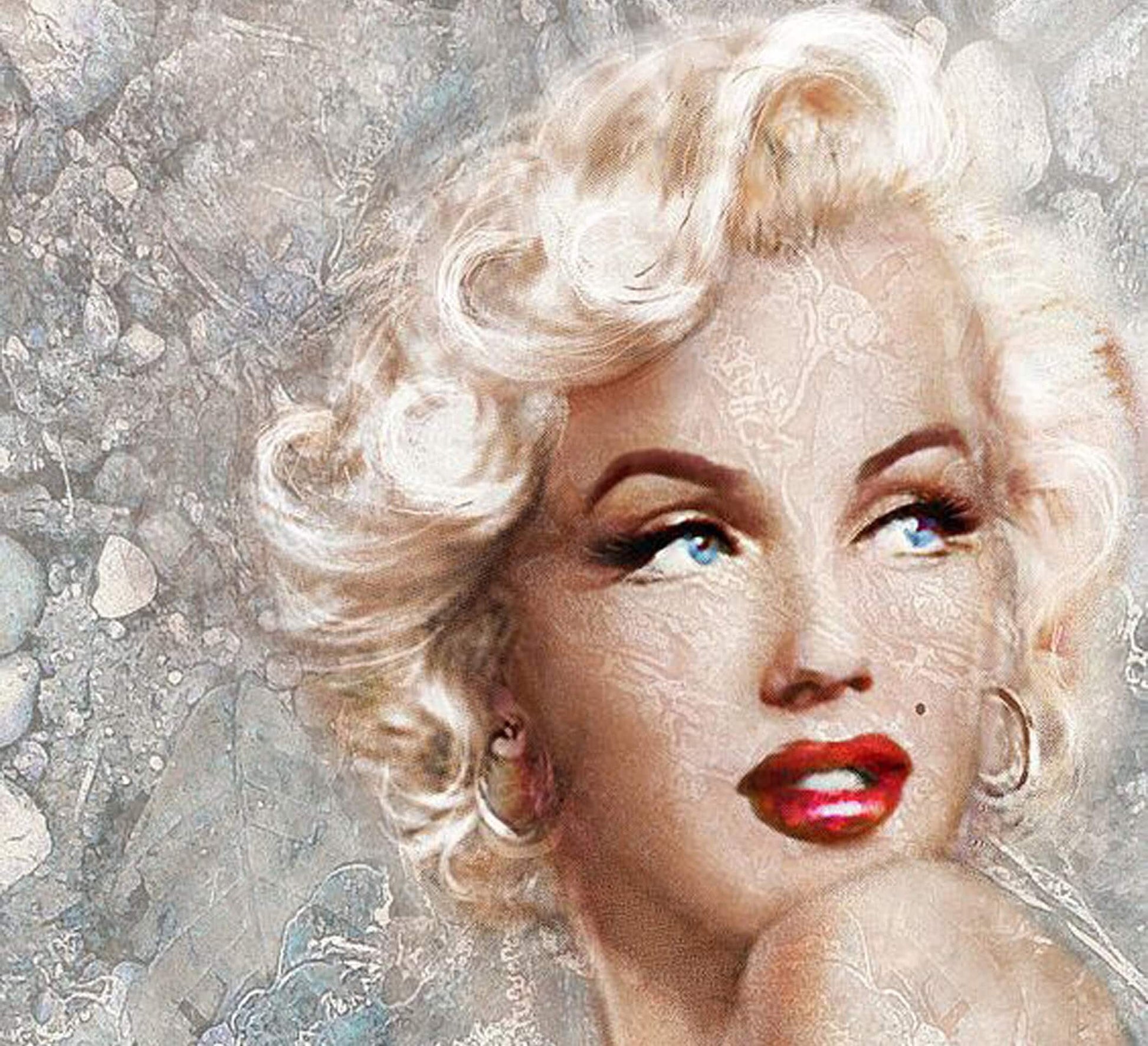 Marilyn - Decorative Decoupage Paper for Furniture - Large Size Rice Paper