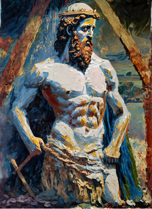 Decoupage Paper - Mythology - Rice Paper Decoupage - Greek Gods - Decoupage Paper for Furniture