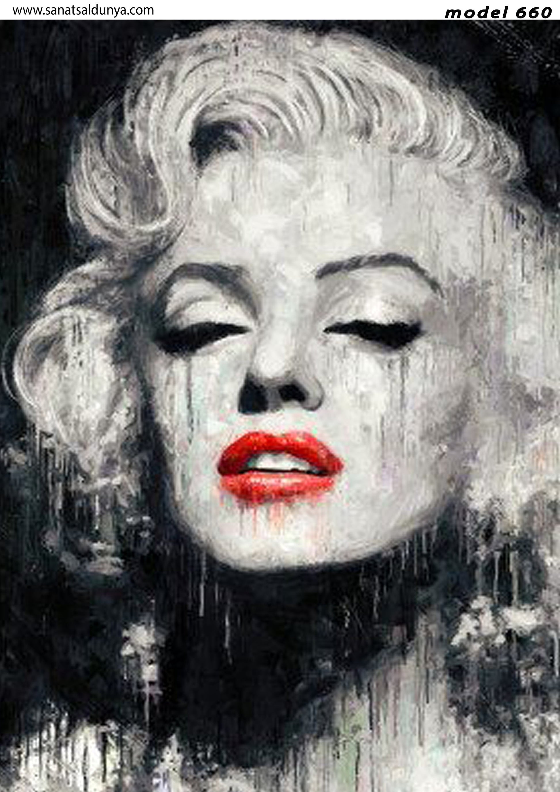 Marilyn Monroe Decoupage Paper – Large Rice Paper for Furniture