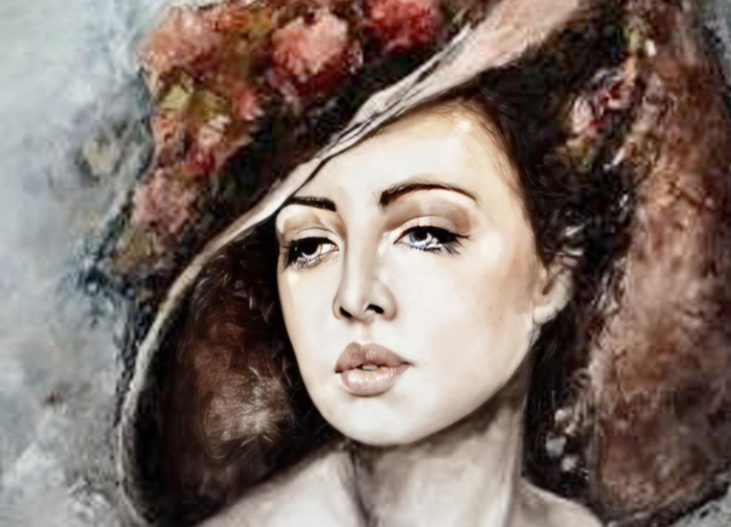Decoupage Paper - Decoupage for Furniture - Large Size Rice Paper - Portrait