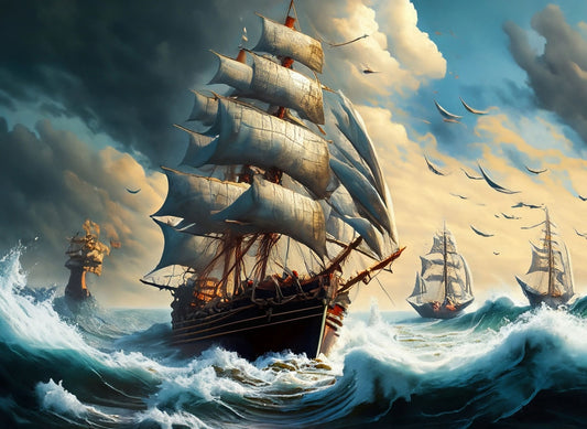 sail decoupage