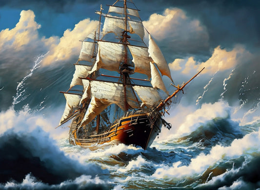 Sailing Ships - Large Decoupage Paper - Decoupage Art - Rice Paper for Decoupage - Decoupage for Furniture - Sea