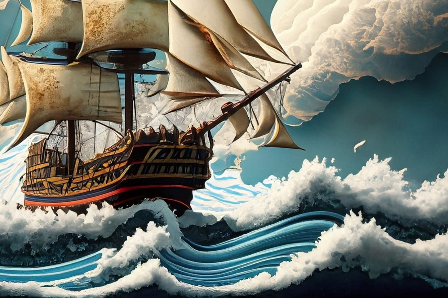 Sailing Ships - Large Decoupage Paper - Decoupage Art - Rice Paper for Decoupage - Decoupage for Furniture - Sea