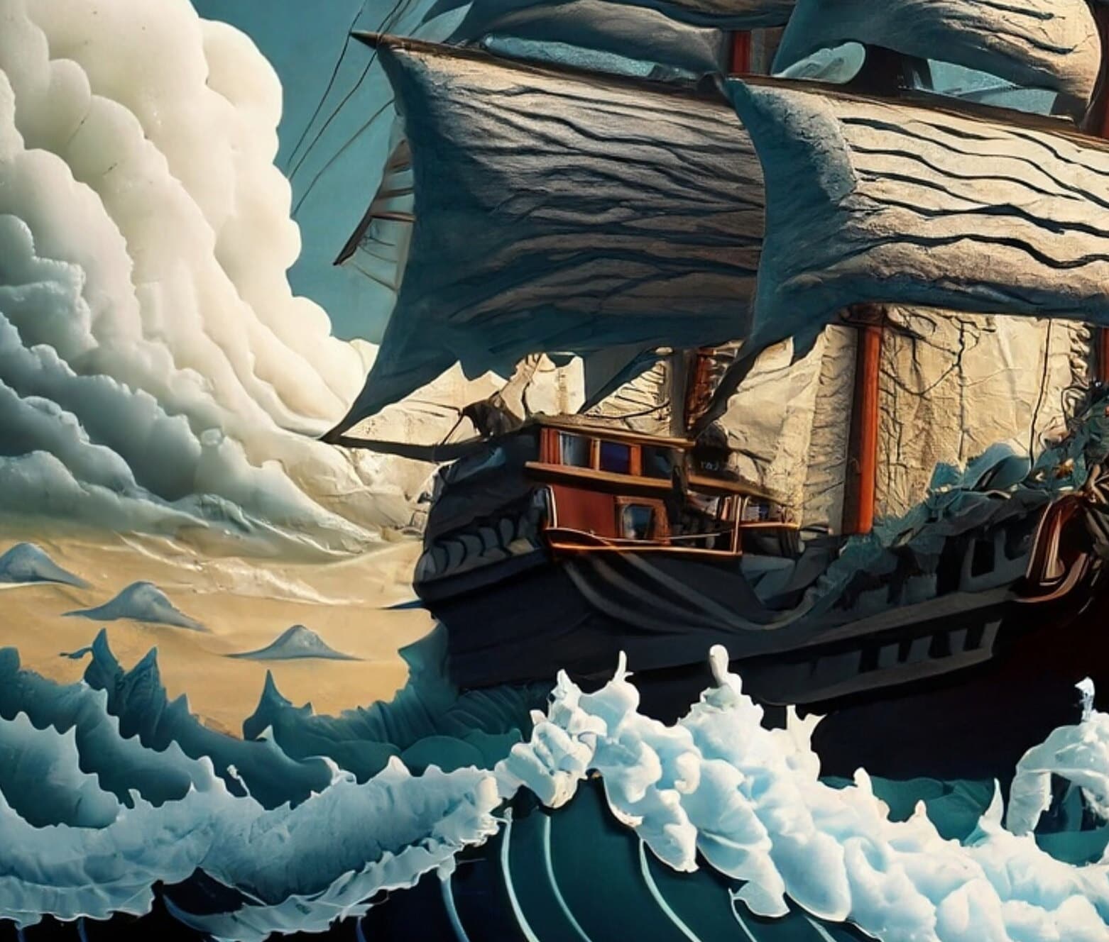 Sailing Ships - Large Decoupage Paper - Decoupage Art - Rice Paper for Decoupage - Decoupage for Furniture - Sea