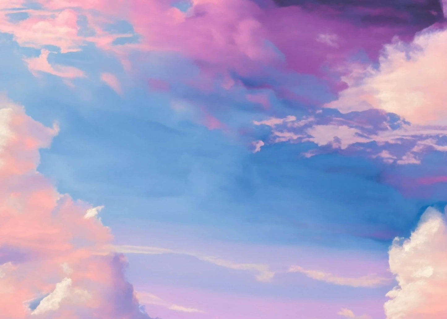 clouds decoupage paper