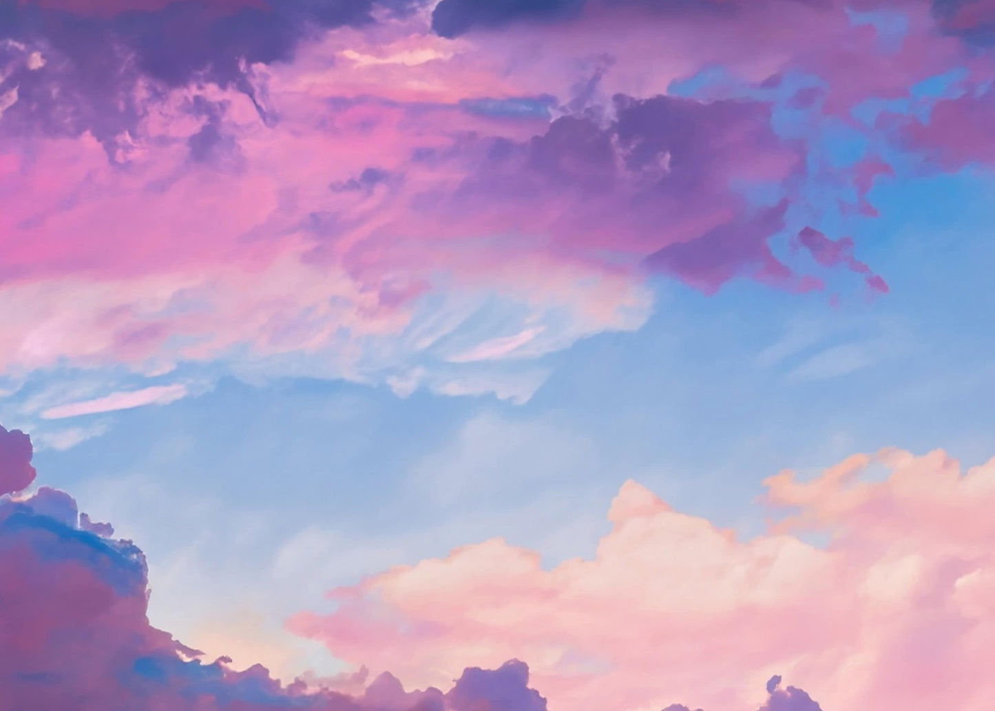 sky decoupage paper