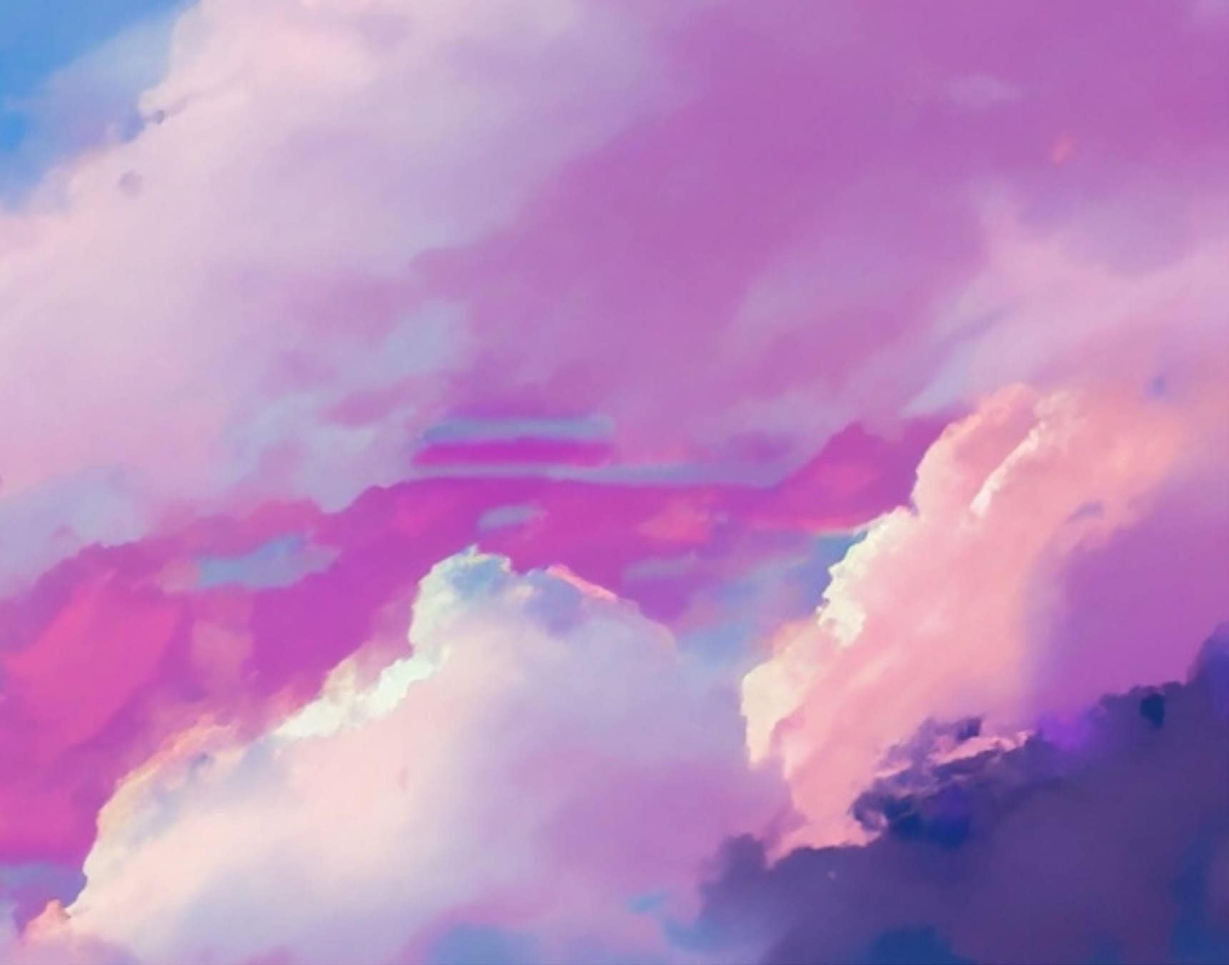 Pastel Cloud Rice Paper - Large Decoupage Paper for Furniture