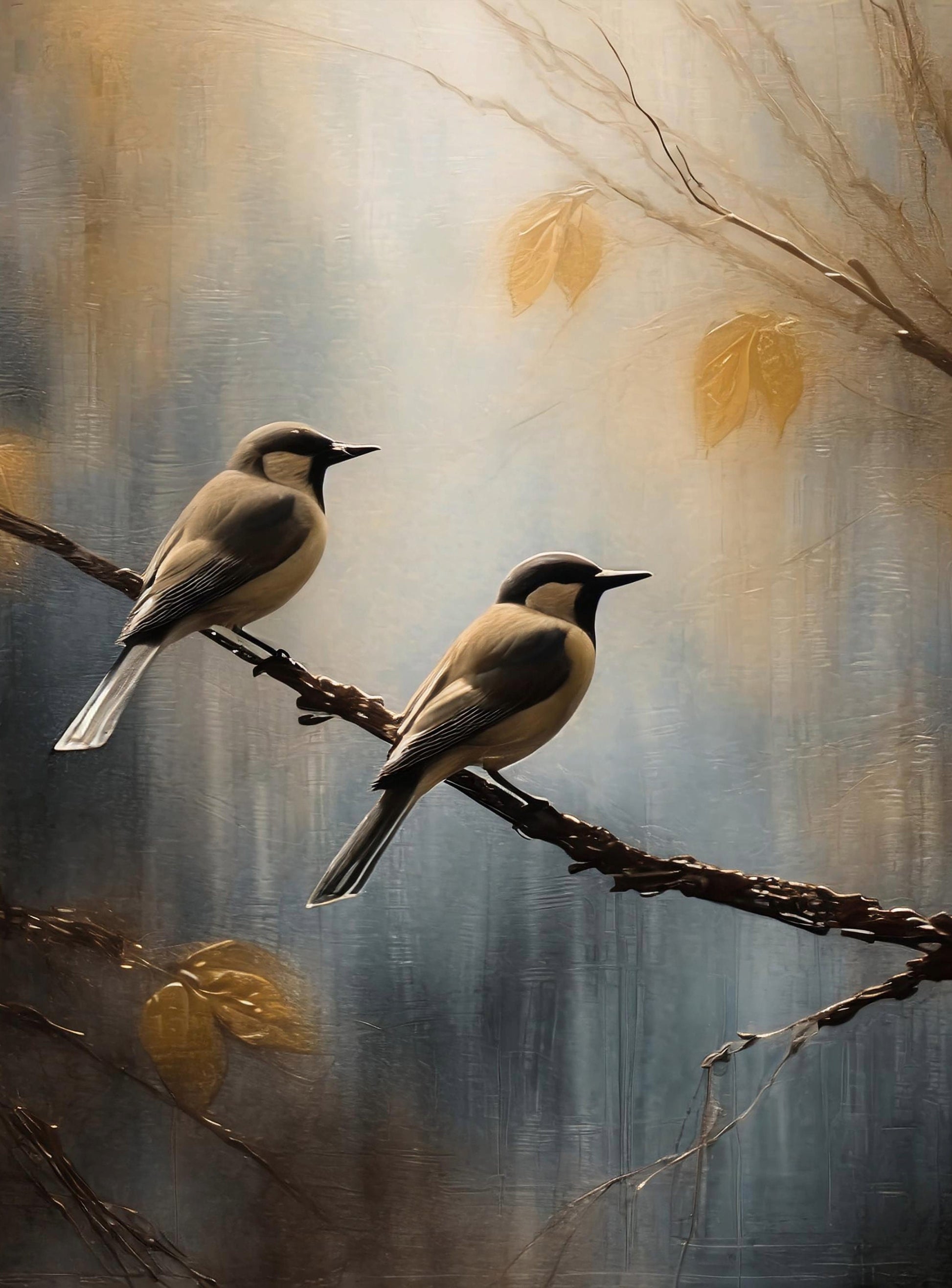 bird decoupage paper