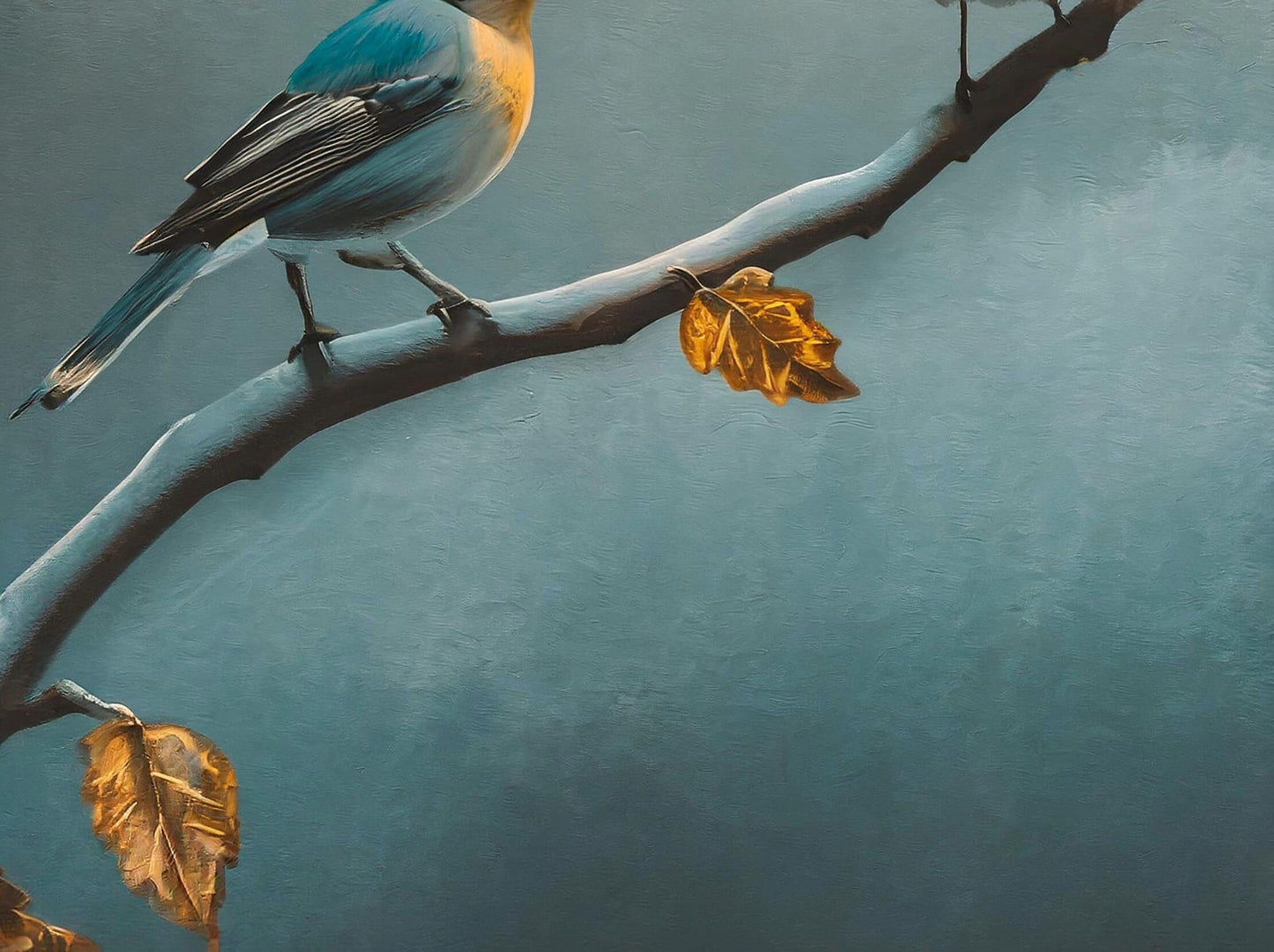 Large Decoupage Paper for Furniture - Rice Paper - Autumn - Decoupage Paper - Bird Decoupage - Shaded Colour
