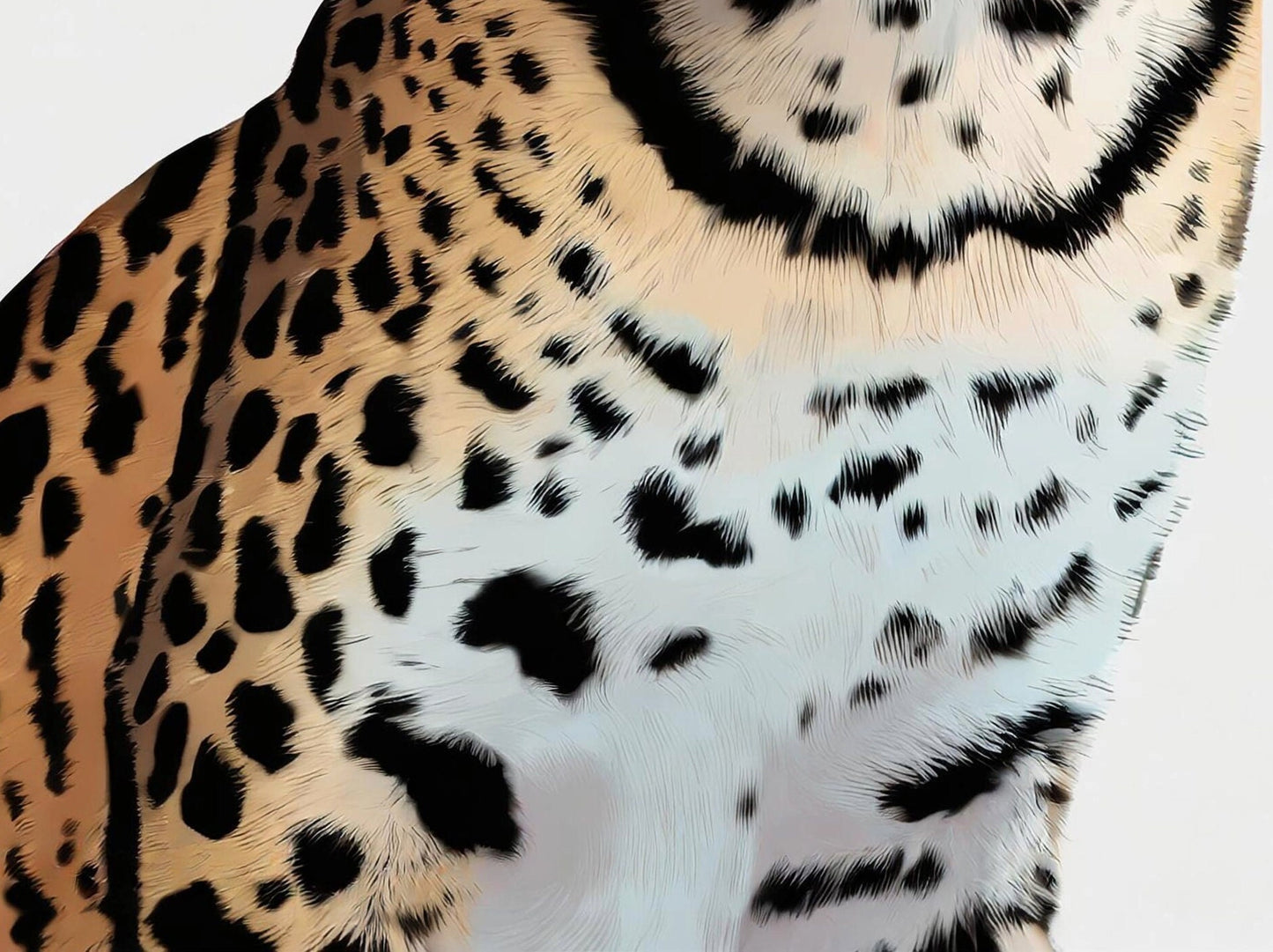 Tiger - Large Decoupage Paper for Furniture - Rice Paper - Decoupage Paper - Monochrome