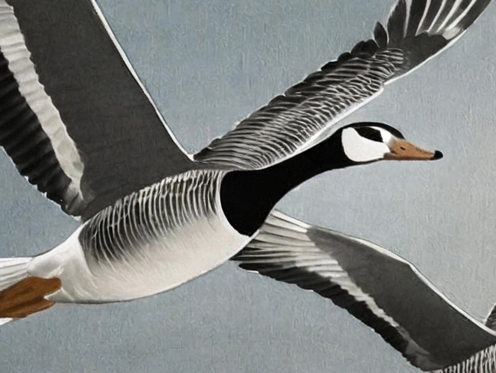 Flying Goose - Large Decoupage Paper for Furniture - Rice Paper - Decoupage Paper